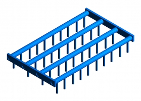 Round Finger Agitator Grid