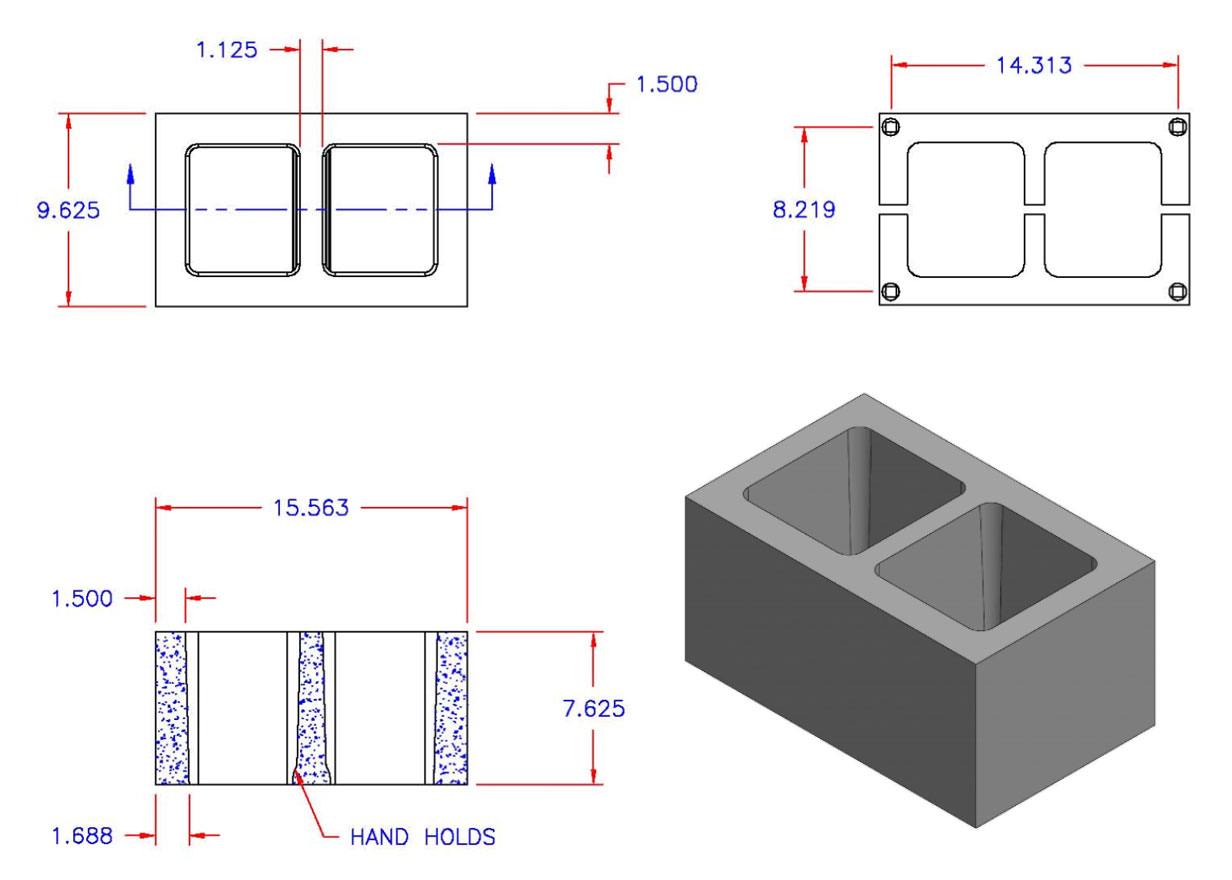 D10816-1121 Square Core Plain End D10816-1121 Square Core Plain End