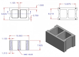 D10816-1224 Square Core Stretcher