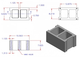 D10816-1224 Square Core Stretcher