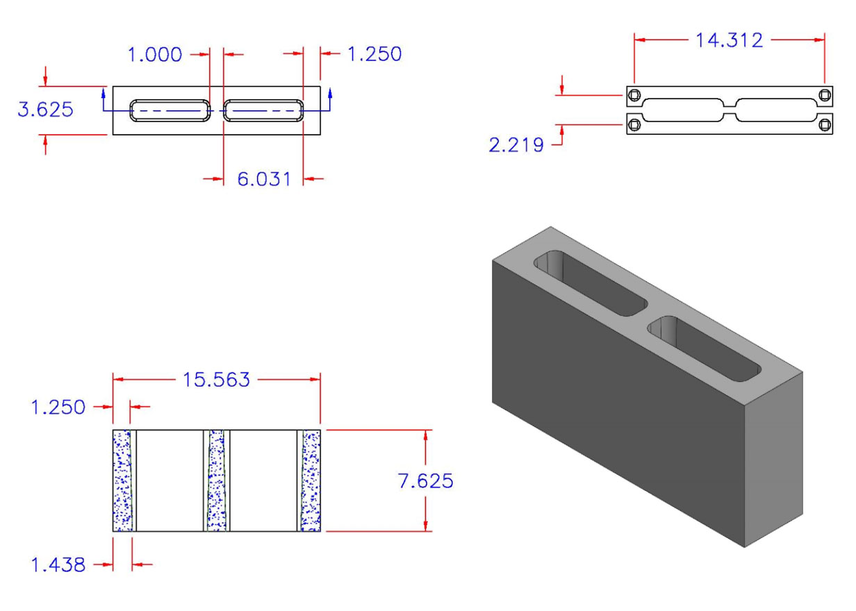 D4816-1145 Square Core Plain End D4816-1145 Square Core Plain End