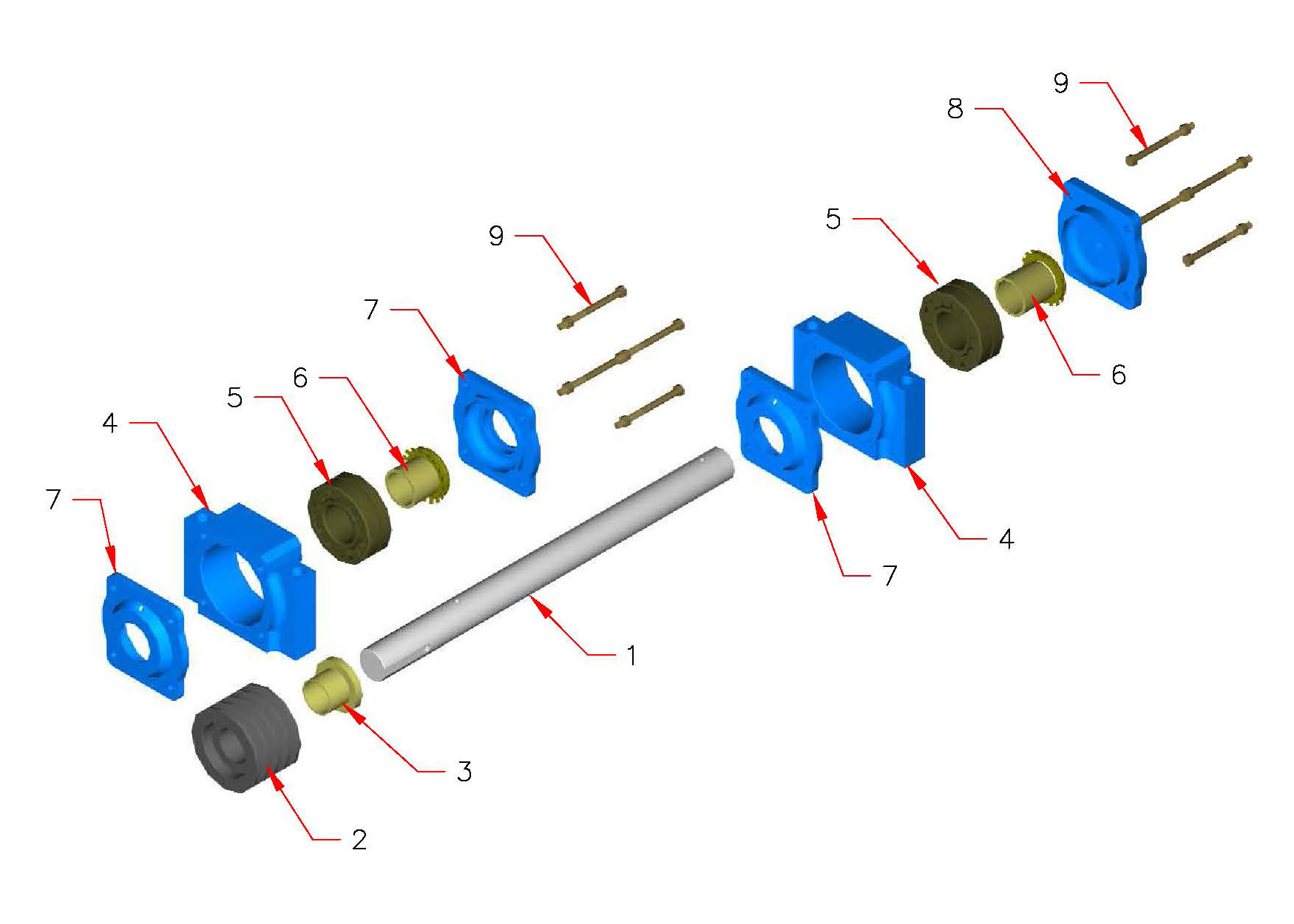 Vibrator Shaft Breakdown