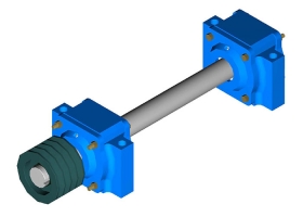 Vibrator Shaft Assembly &amp; Weights