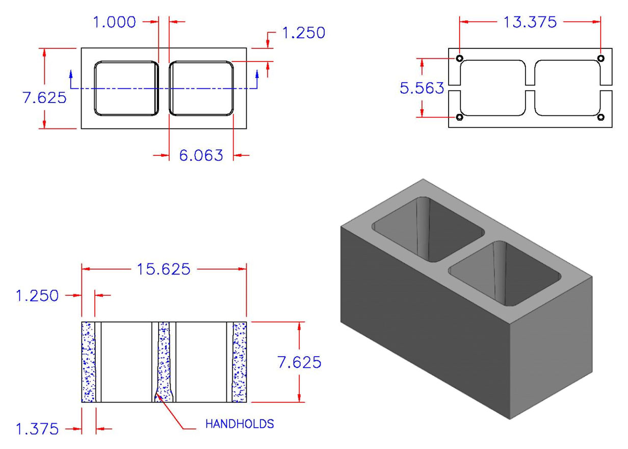 DC8816-1101 Square Core Plain End