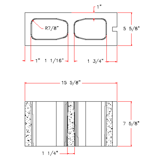 Standard 6" Block - DC6816-2466